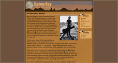 Desktop Screenshot of dannyroymusic.com